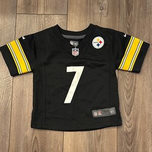 NFL Pittsburgh Steelers Ben Roethlisberger Black Jersey / 18 months